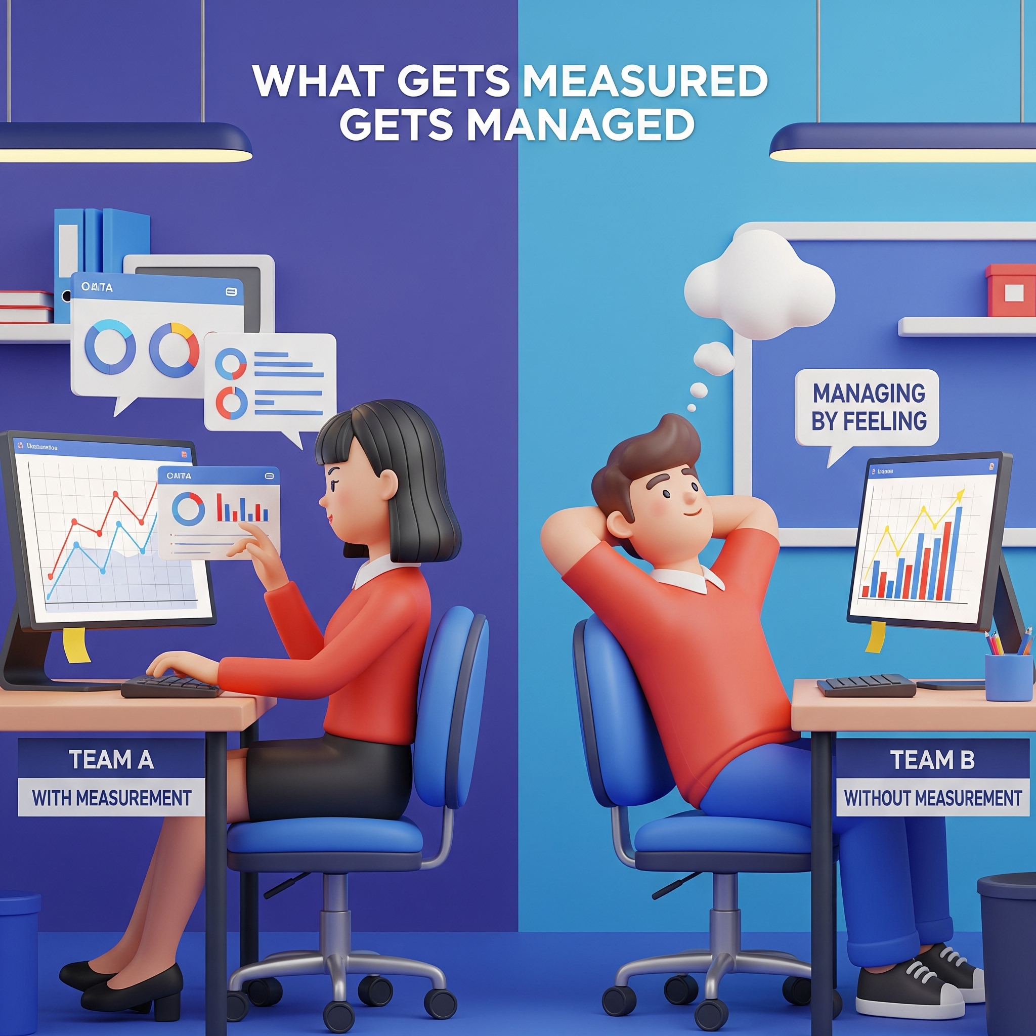 What gets measured gets managed